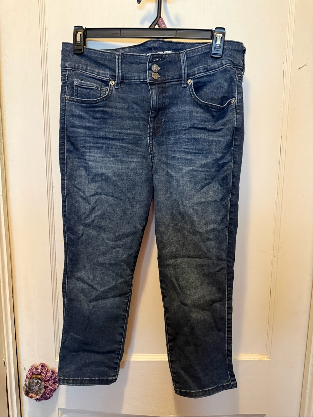 NWOT Torrid Dark Wash Women’s cropped Jeans